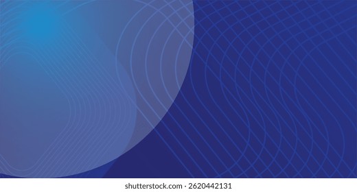 Abstract blue background. Modern simple blue geometric design. Minimal shapes. Suit for booklet, brochure, banner, poster, website, flyer, cover, corporate, backdrop. Vector illustration