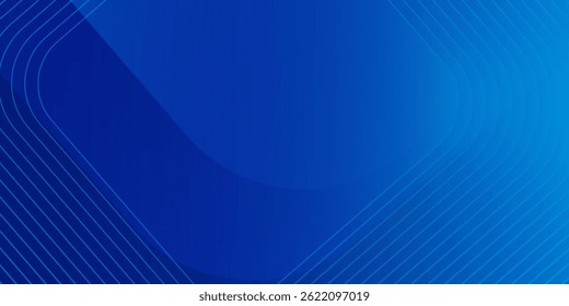 Abstract blue background. Modern simple blue geometric design. Minimal shapes. Suit for booklet, brochure, banner, poster, website, flyer, cover, corporate, backdrop. vector