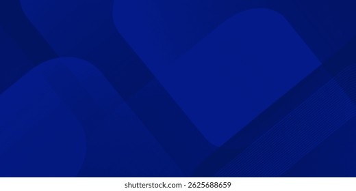 Abstractas fondo azul. Diseño geométrico azul simple moderno. Formas mínimas. Traje para el folleto, folleto, Anuncio, cartel, Sitio web, volante, cubierta, corporativo, telón de fondo. Ilustración vectorial