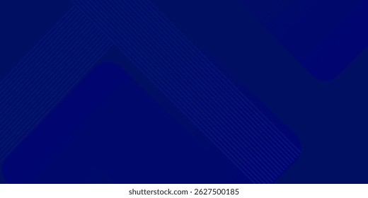 Abstract blue background. Modern simple blue geometric design. Minimal shapes. Suit for booklet, brochure, banner, poster, website, flyer, cover, corporate, backdrop. Vector illustration