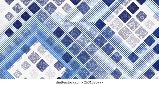 Abstract blue background. Modern simple blue geometric design. Minimal shapes. Suit for booklet, brochure, banner, poster, website, flyer, cover, corporate, backdrop.