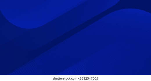 Fundo azul abstrato. Design geométrico azul simples moderno. Formas mínimas. Terno para livreto, brochura, banner, cartaz, site, folheto, capa, corporativo, pano de fundo. Ilustração vetorial