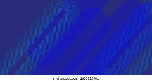Abstract blue background. Modern simple blue geometric design. Minimal shapes. Suit for booklet, brochure, banner, poster, website, flyer, cover, corporate, backdrop.