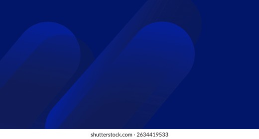 Fundo azul abstrato. Design geométrico azul simples moderno. Formas mínimas. Terno para brochura de livreto agradável