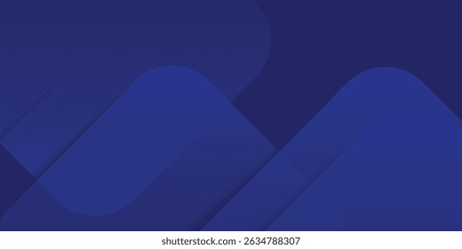Abstract blue background. Modern simple blue geometric design. Minimal shapes. Suit for booklet, brochure, banner, poster, website, flyer, cover, corporate, backdrop. Vector illustration