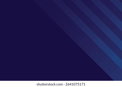 Abstract blue background. Modern simple blue geometric design. Minimal shapes. Suit for booklet, brochure, banner, poster, website, flyer, cover, corporate, backdrop. Vector illustration