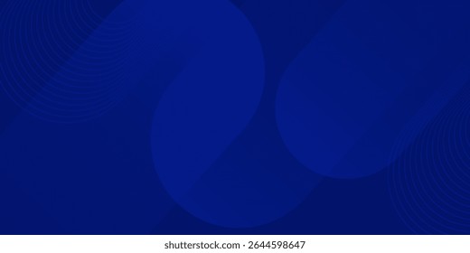 Fundo azul abstrato. Design geométrico azul simples moderno. Formas mínimas agradáveis