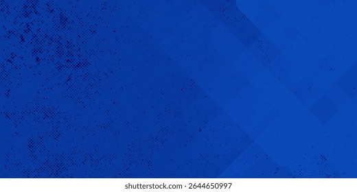 Abstract blue background. Modern simple blue geometric design. Minimal shapes. Suit for booklet, brochure, banner, poster, website, flyer, cover, corporate, backdrop. Vector illustration