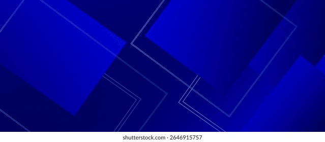 Abstract blue background. Modern simple blue geometric design. Minimal shapes. Suit for booklet, brochure, banner, poster, website, flyer, cover, corporate, backdrop. EPS 10