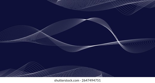 Abstrakter blauer Hintergrund. Modernes, einfaches, geometrisches Design in Blau. Minimale Formen. Anzug für Broschüre, Broschüre, Banner, Poster, Website, Flyer, Cover, modern, blau