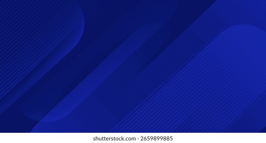 Abstract blue background. Modern simple blue geometric design