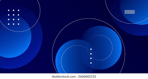 Abstract blue background. Modern simple blue geometric design. Minimal shapes. Suit for booklet, brochure, banner, poster, website, flyer, cover, corporate, backdrop. Vector illustration