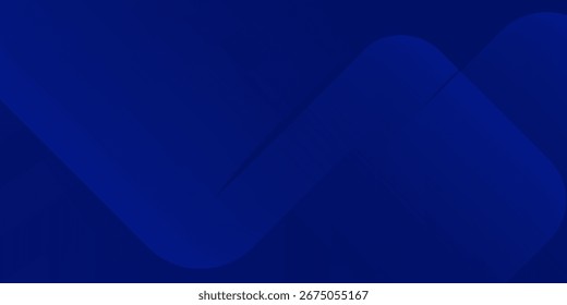 Abstract blue background. Modern simple blue geometric design.