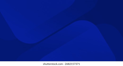 Abstrakter blauer Hintergrund. Modernes, einfaches, geometrisches Design in Blau. Minimale Formen. Anzug für Broschüre Broschüre einfach