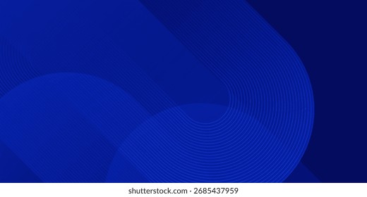Fundo azul abstrato. Design geométrico azul simples moderno. Formas mínimas. Terno para livreto, brochura, banner, cartaz, site, folheto, capa, corporativo, pano de fundo. Ilustração vetorial
