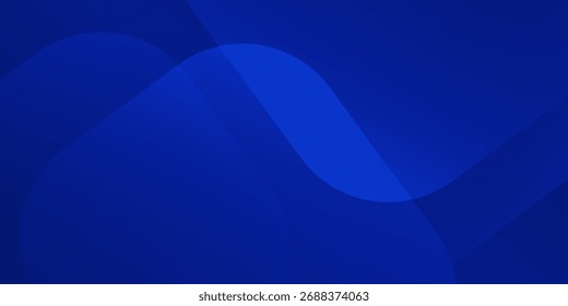 Abstract blue background. Modern simple blue geometric design. Minimal shapes. Suit for booklet brochure simple abstract modern