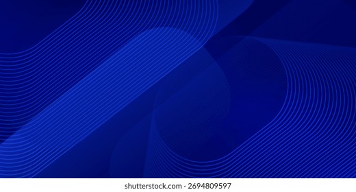 Abstract blue background. Modern simple blue geometric design. Minimal shapes. Suit for booklet, brochure, banner, poster, website, flyer, cover, corporate, backdrop. Eps10