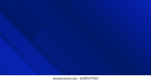 Abstract blue background. Modern simple blue geometric design. Minimal shapes. Suit for booklet, brochure, banner, poster, website, flyer, cover, corporate, backdrop. Vector illustration
