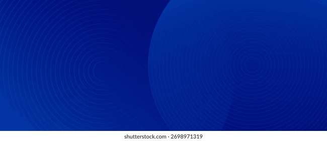 Abstract blue background. Modern simple blue geometric design. Minimal shapes. Suit for booklet, brochure, banner, poster, website, flyer, cover, corporate, backdrop. Vector illustration