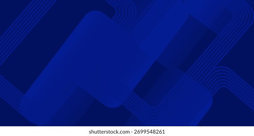 Abstractas fondo azul. Diseño geométrico azul simple moderno. Formas mínimas. Traje para el folleto, folleto, Anuncio, cartel, Sitio web, volante, cubierta, corporativo, telón de fondo. Ilustración vectorial
