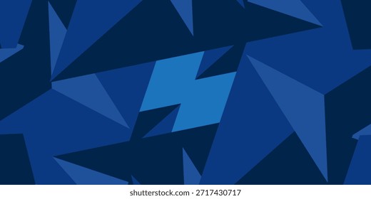 Abstrakter blauer Hintergrund. Modernes, einfaches, geometrisches Design in Blau. Minimale Formen. Anzug für Broschüre, Broschüre, Banner, Poster, Website, Flyer, Cover, Corporate, Kulisse. EPS10