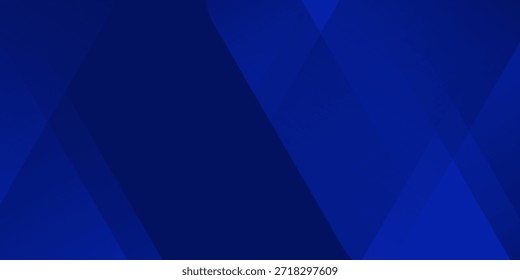 Abstract blue background. Modern simple blue geometric design. Minimal shapes. Suit for booklet, brochure, banner, poster, website, flyer, cover, corporate, backdrop. Vector illustration