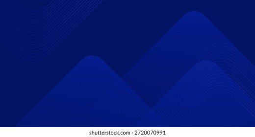 Abstractas fondo azul. Diseño geométrico azul simple moderno. Formas mínimas. Traje para el folleto, folleto, Anuncio, cartel, Sitio web, volante, cubierta, corporativo, telón de fondo. Ilustración vectorial