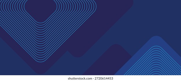 Abstract blue background. Modern simple blue geometric design. Minimal shapes. Suit for booklet, brochure, banner, poster, website, flyer, cover, corporate, backdrop EPS10

