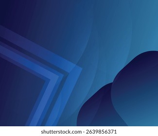 Abstract blue background. Modern blue smooth shapes abstract background presentation design for corporate business	