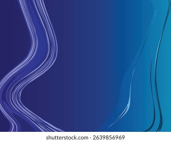 Abstract blue background. Modern blue smooth shapes abstract background presentation design for corporate business	