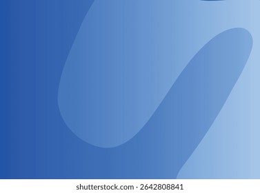 Abstract blue background. Modern blue smooth shapes abstract background presentation design for corporate business	