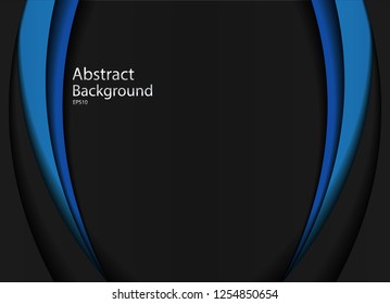 Abstract blue background, modern style overlay, with space for design, text input ,Design business cards, website, brochures, leaflets, banners.