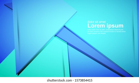 Abstract blue background, modern style overlay, with space for design, text input ,Design business cards, website, brochures, leaflets, banners.