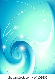 Abstract blue background (no mesh)