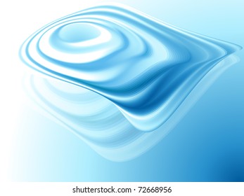 Abstract blue background (no mesh)