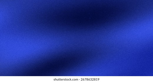 Abstrakter blauer Hintergrund mit Rauschtextur und weichem Farbverlauf. Die Lichtvariationen im Bild erzeugen einen 3D-Effekt.