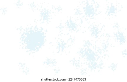 Abstract blue background on coated paper. Winter template design.
