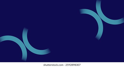 Abstract blue background on glowing geometric lines  Modern shiny blue circle lines pattern. Futuristic technology concept.