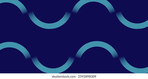 Abstract blue background on glowing geometric lines  Modern shiny blue circle lines pattern. Futuristic technology concept.