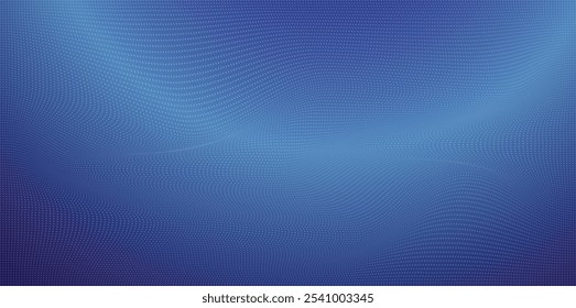Abstract blue background on halftone texture background. Black and White Dots, Halftone effect. Subtle halftone vector texture overlay. 