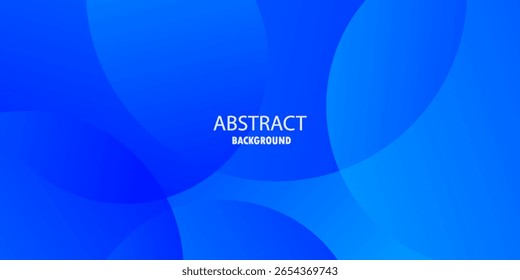 Abstractas fondo azul con círculos superpuestos. Válido para Tarjetas de regalo, carteles en la pared Plantillas de póster