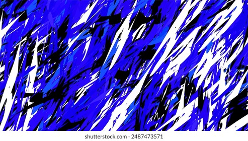 fondo azul abstracto con estilo de pintura