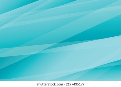 Abstract blue background with paper cut abstract geometric shapes. Dynamic colorful diagonal line. Design for poster, banner, card. 3D paper images with a subtle blend. Copy space.