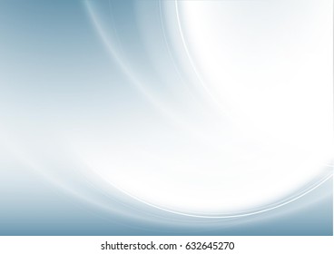 Abstract blue background or pattern with smooth lines. vector design.