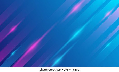 abstract blue background with blue and pink light 