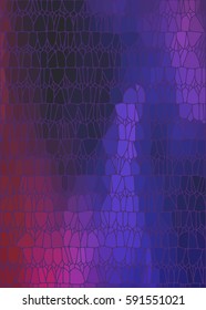 abstract blue background with pink nodules on a blue background / abstract background with blue and pink nodules
