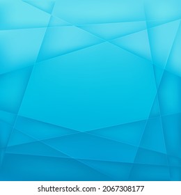 Abstract blue background from polygons for design of covers, labels.