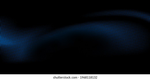 Abstract blue background poster with dynamic. technology network Vector illustration.