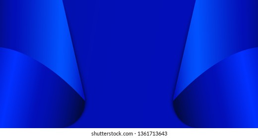 Abstract blue background in premium concept with copy space.Template design for cover, business presentation, web banner and packaging.