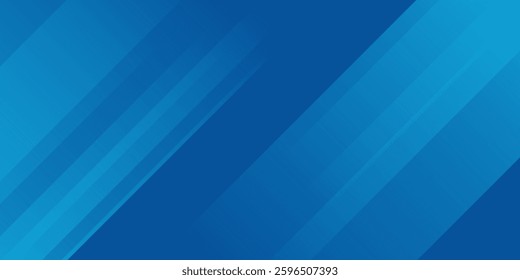Abstract blue background in premium concept with copy space